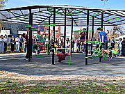 Fitness-park átadó ünnepség